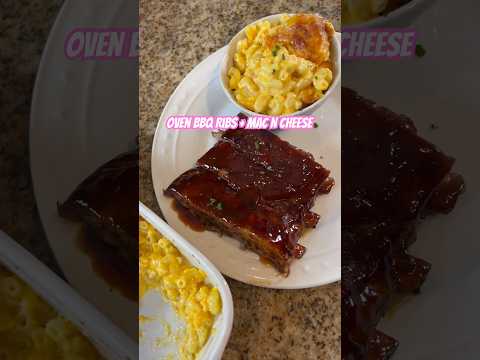 Oven BBQ ribs are a vibe - new recipe just dropped #bbqribs #ovenribs #porkribs