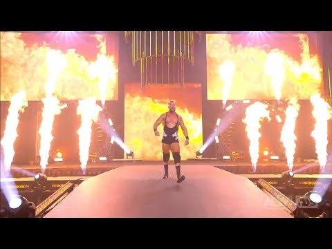 Wardlow entrance with new theme song: AEW Dynamite Road Rager 2022