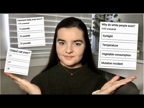 ASMR Asking You Random Multiple Choice Trivia Questions