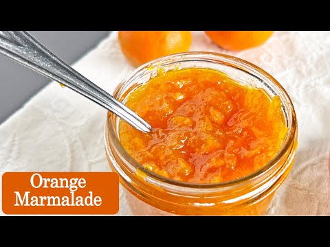 Orange Marmalade - Small Batch Recipe No Pectin - No Canning