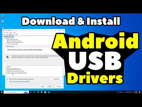 How to Download & Install Android USB Driver in Any Windows PC or Laptop