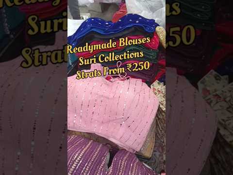 Readymade blouses under ₹250 Jayanagar 4th Block | cheapest street shopping#shorts