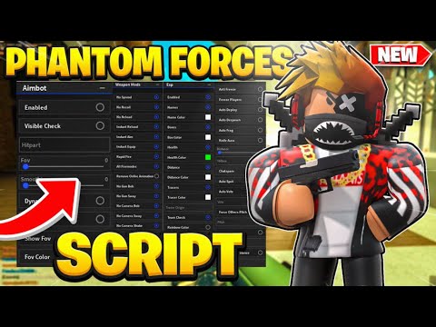 [NEW] Phantom Forces Script GUI / Hack | Working Aimbot + Inf Credits + Unlock All *PASTEBIN 2024*