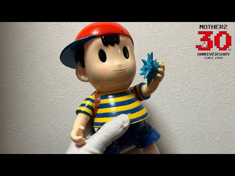 【MOTHER２】ネスのソフビが届いたぞ！【30周年】