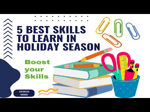 5 BEST SKILLS TO LEARN IN HOLIDAYS| SKILL LEARN IN VACATIONS #newskills  #hotskills #holidayskills