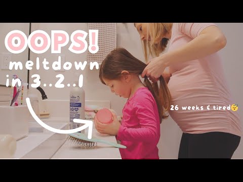 Life of a 26 Week Pregnant Mom & Toddler (spoiler alert: it's hard!)