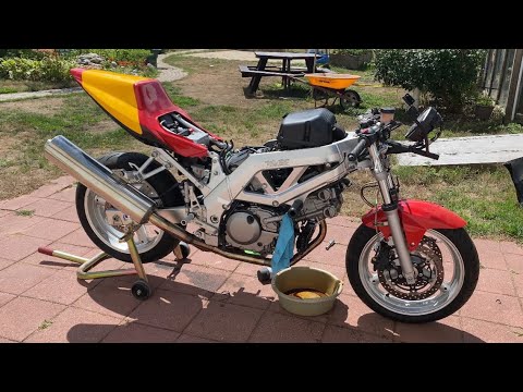 SV650 Track bike - Rebuild Part 1