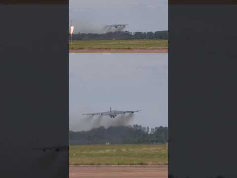 B-52 bomber departs RAF Fairford