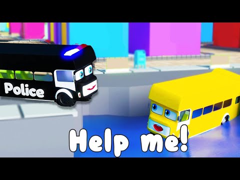 Baby Shark Doo Doo Doo Doo Doo | Learn Vehicles with Fun Bus Song | Rhymes Collection Kids USA