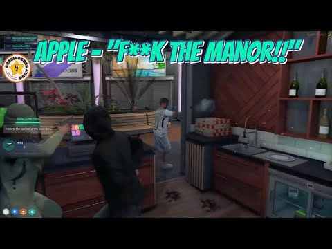 Apple Pulls Up on Manor & Smokes DJ Infront Of Cop & SK | NoPixel 4.0 GTA RP