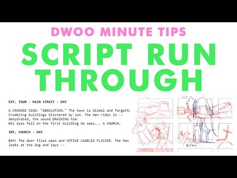 Dwoo Minute Tip -  Script Run Through