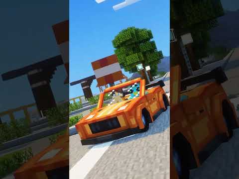 Stealing a Super Car in Minecraft…