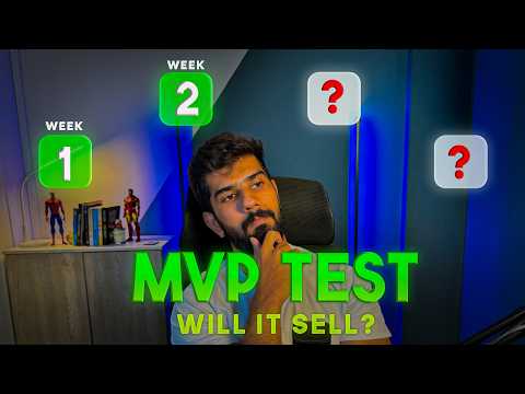 Week 2 - MVP Test For My New Course (How To Make Sure People Want Your Course Before You Create It)