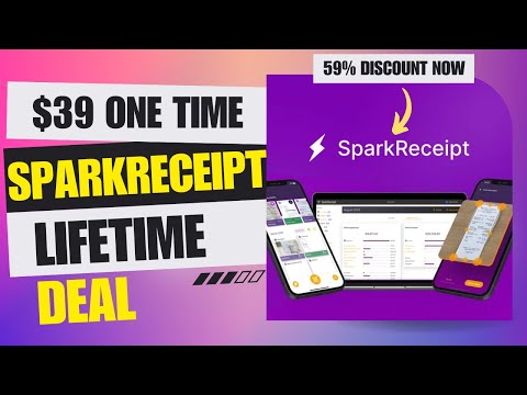 ❇️❇️SparkReceipt Lifetime Deal | Unlock Hassle-Free Expense Management | $39 Lifetime Deal | 59% Now