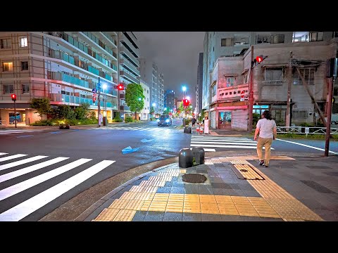 Tokyo Ryogoku, Kinshicho Night Walk, Japan • 4K HDR