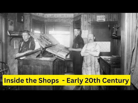 25 Amazing Photos Show How Inside the Shops Looked Like From the Early 20th Century