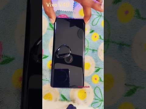 UV glass Vivo V40 beautiful digine Zeiss camera #uvglass #smartphone #unboxing