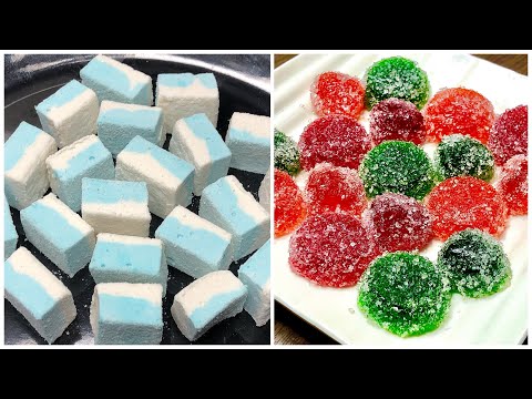 2 Easy Chocolate Recipe | Marshmallow Recipe | Gummy Candy Recipe | Jujubes Recipe | Jelly Candy