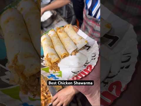 Best Chicken Shawarma in West Delhi 🥵 | Indian Street Food #shorts  #viral