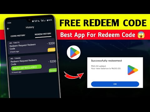 Best Free Redeem Code App | Google Play Redeem Code App | Free Redeem Code | Easy Earn Redeem Code