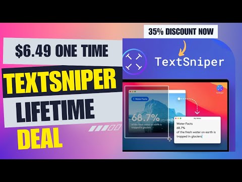 💥💥TextSniper Lifetime Deal | Turn Your Mac Into a Text-Reading Machine |$6.49 Lifetime Deal |35% Now