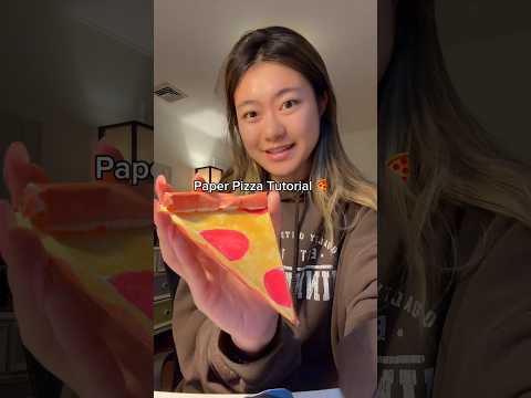 Paper Pizza Tutorial 🍕