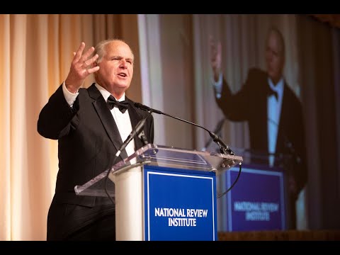 Rush Limbaugh's acceptance speech at the sixth annual William F. Buckley Jr. Prize Dinner