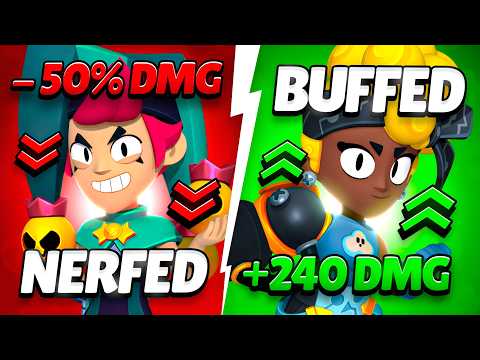 Buffed Vs. Nerfed Brawlers - Who Wins? 🧐