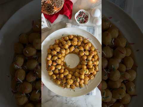 ✨How to Make Authentic Italian Christmas Struffoli✨ #christmas #dessert  #italianrecipe