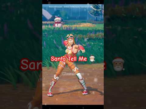 Santa Tell Me #fortnite #fortnitechristmas #fortnitewinterfest #fortniteedit #headhunters #shorts