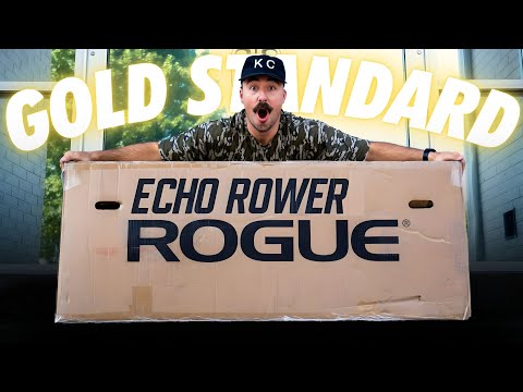 ROGUE ECHO ROWER Unboxing, Assembly, & 1st Impressions!