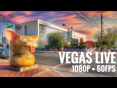 Vegas Live. Creepy. No People. 1080p IRL Livestream