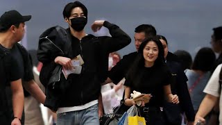 변우석 김혜윤 'AAA 2024' 참석 위해 태국 입국 Byeon Woo Seok & Kim Hye Yoon Arrived in Thailand To Attend AAA 2024