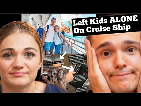 MATT & ABBY ACCUSED OF LEAVING TODDLERS ALONE ON A CRUISE SHIP