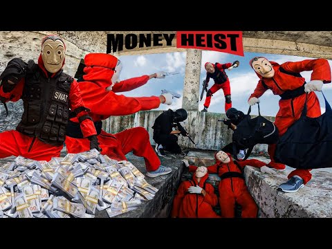 PARKOUR VS MONEY HEIST | Money Heist Break In, Revenge the Police and Rescue the Bad Guys | Epic POV