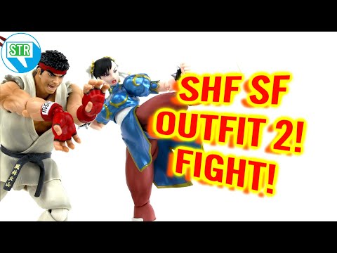 S.H. Figuarts Street Fighter Ryu and Chun Li Outfit 2 Reviews