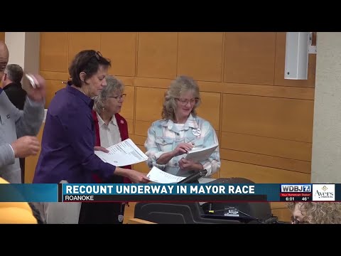 Roanoke Mayoral Recount Continues