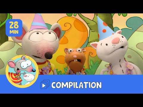 Toopy and Binoo | Binoo's Party Hat + 3 Exciting Adventures! | Vroom Vroom Zoom | Compilation