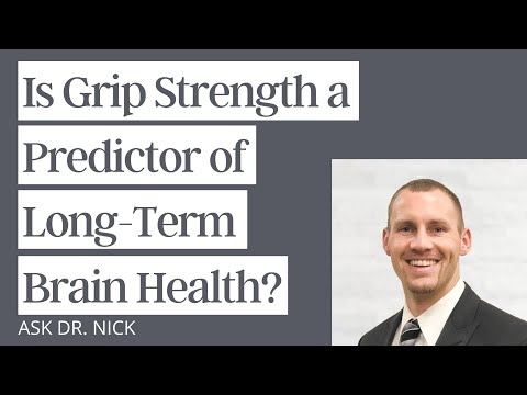 Is Grip Strength a Predictor of Long-Term Brain Health?