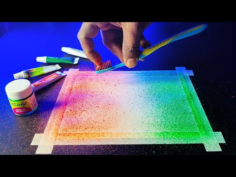 Easy Independence Day Toothbrush painting tips for biginners / ManafmayanArts