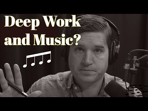 Do You Recommend Listening to Music While Doing Deep Work?