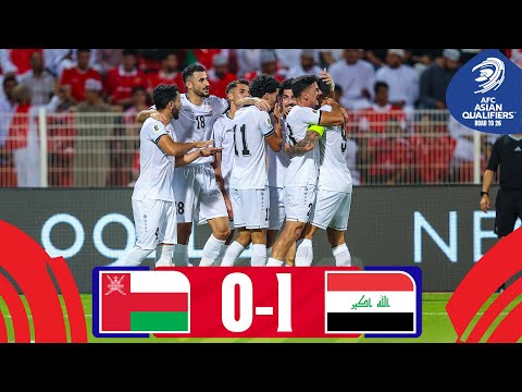 Amyn is the game-changer! | Oman - Iraq | Highlights #AsianQualifiers - Road To 26