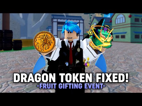 Dragon Token Issue is Resolved + FREE Fruit Gifting Event!! 【Blox Fruits】