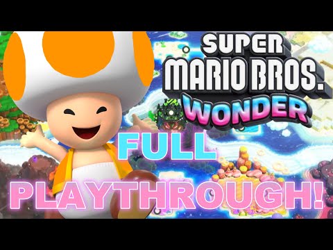 My Super Mario Bros. Wonder Playthrough!!!