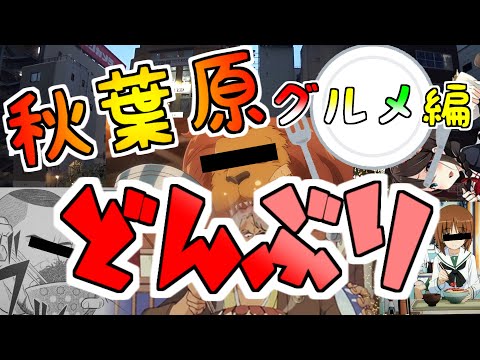 （グルメ編） 秋葉原で丼が食べたい！ （男飯） Japanese rice bowls In Akihabara.