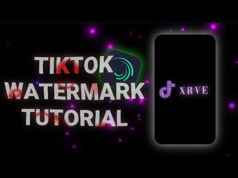 TikTok Watermark Intro on Alight Motion Tutorial