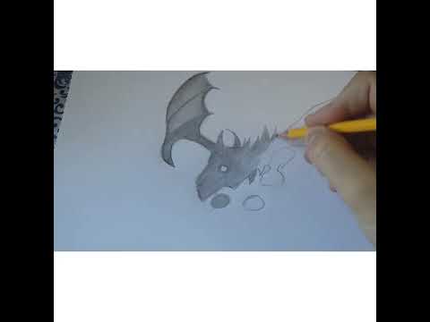 Drawing Roblox Shadow Dragon