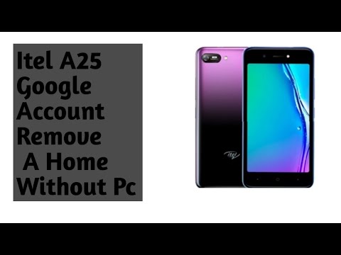 How To Remove itel a25 google account frp bypass at home without pc 2023