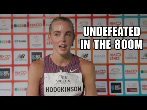 Keely Hodgkinson 800m FBK Games