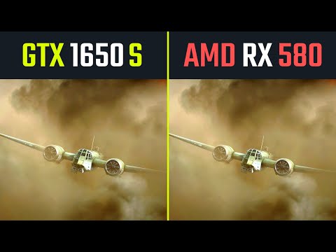 GTX 1650 SUPER vs RX 580 Test in 9 Games